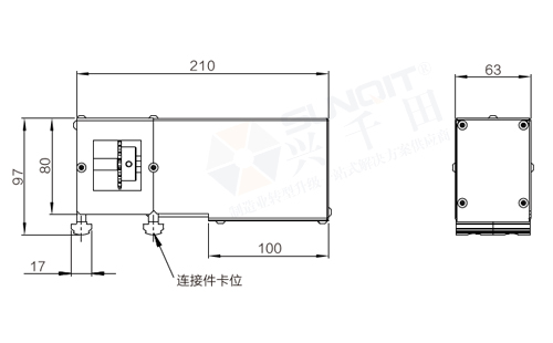 電絞車(鏈條版)尺寸圖